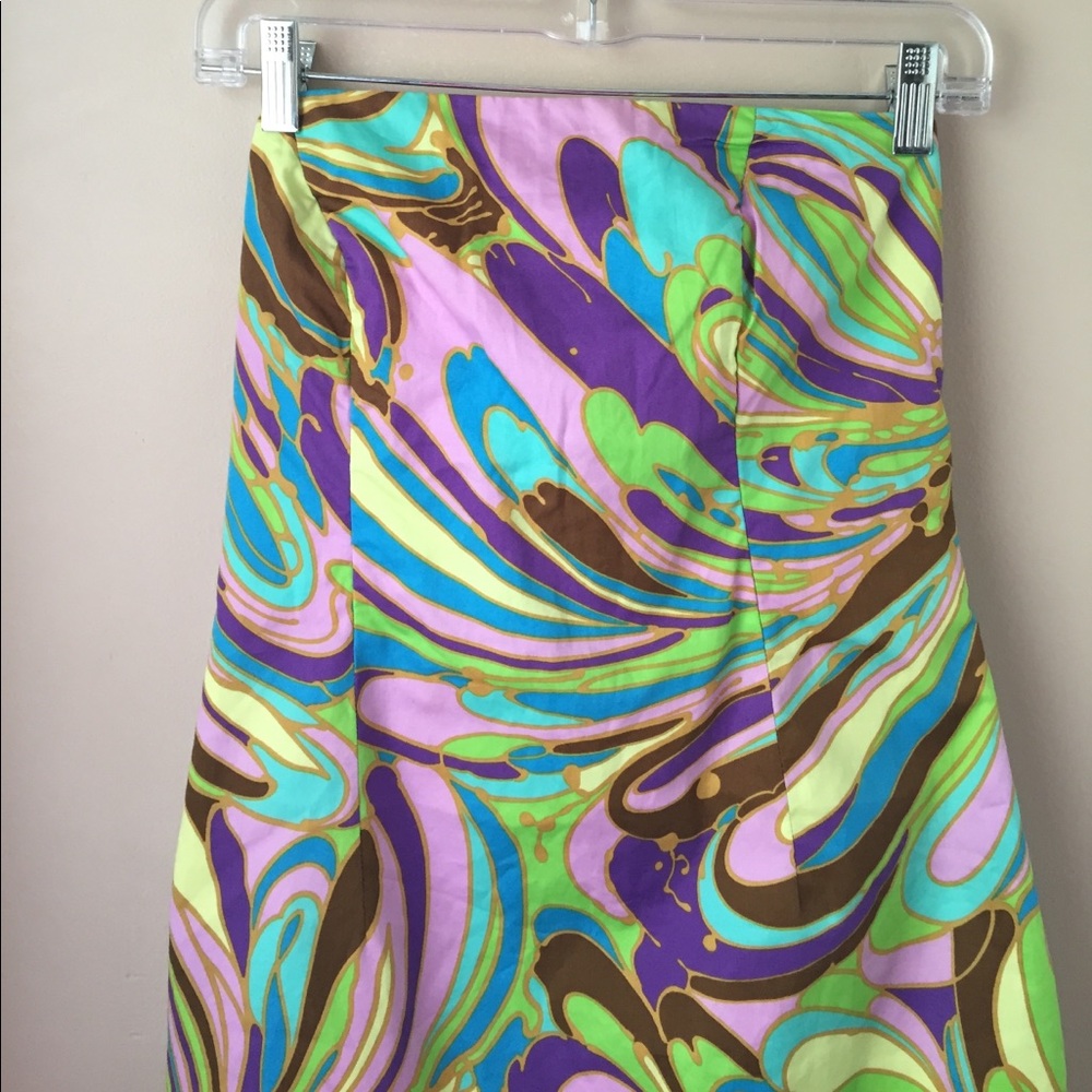 Milly Swirl Pastel Pattern Dress Sz 6